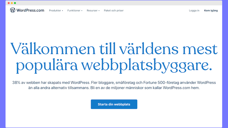 webbhotell-wordpress Webbhotell wordpress